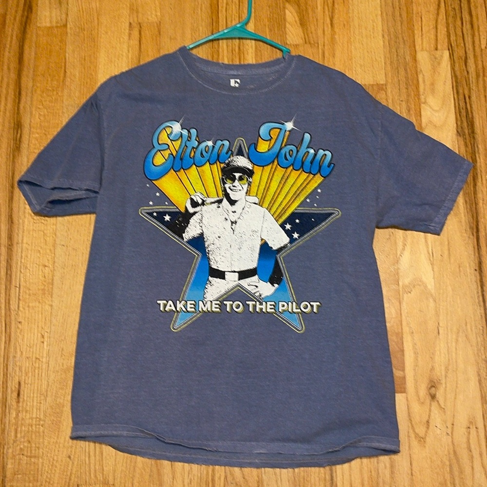 Elton John oversized tee